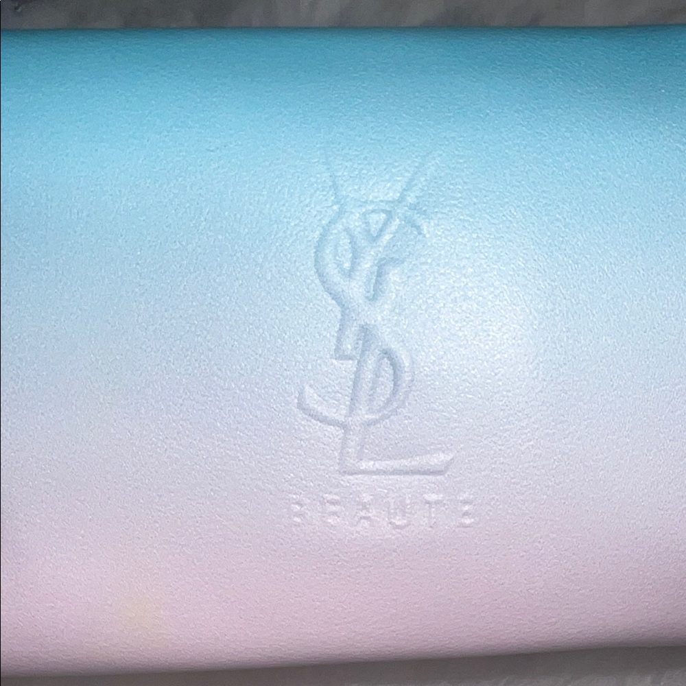 Yves Saint Laurent Converted Mini Blue and Pink Ombré Crossbody Bag - Picture 3 of 7